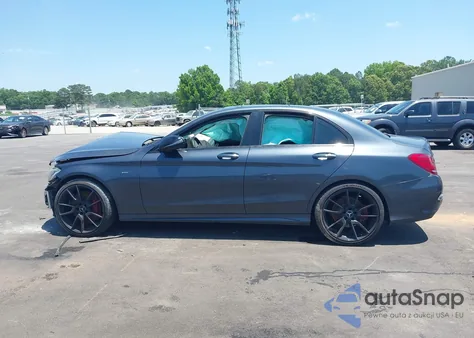 2016 Mercedes-Benz C 450 Amg 4Matic from USA, damaged, VIN 55SWF6EB5GU118853